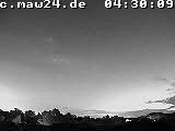 Der Himmel über Mannheim um 4:30 Uhr