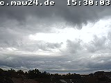 Der Himmel über Mannheim um 15:30 Uhr