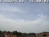 Der Himmel über Mannheim um 16:00 Uhr