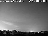 Der Himmel über Mannheim um 22:00 Uhr