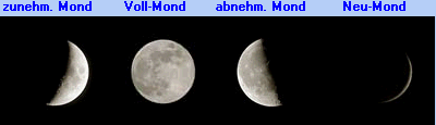 Icons f&uuml;r den Mond