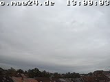 Der Himmel über Mannheim um 13:00 Uhr